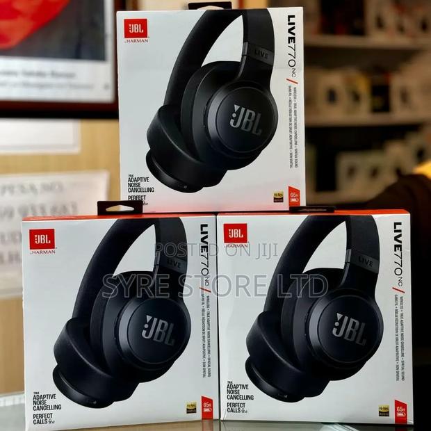The JBL Live 770nc Wireless Over-Ear Headphones