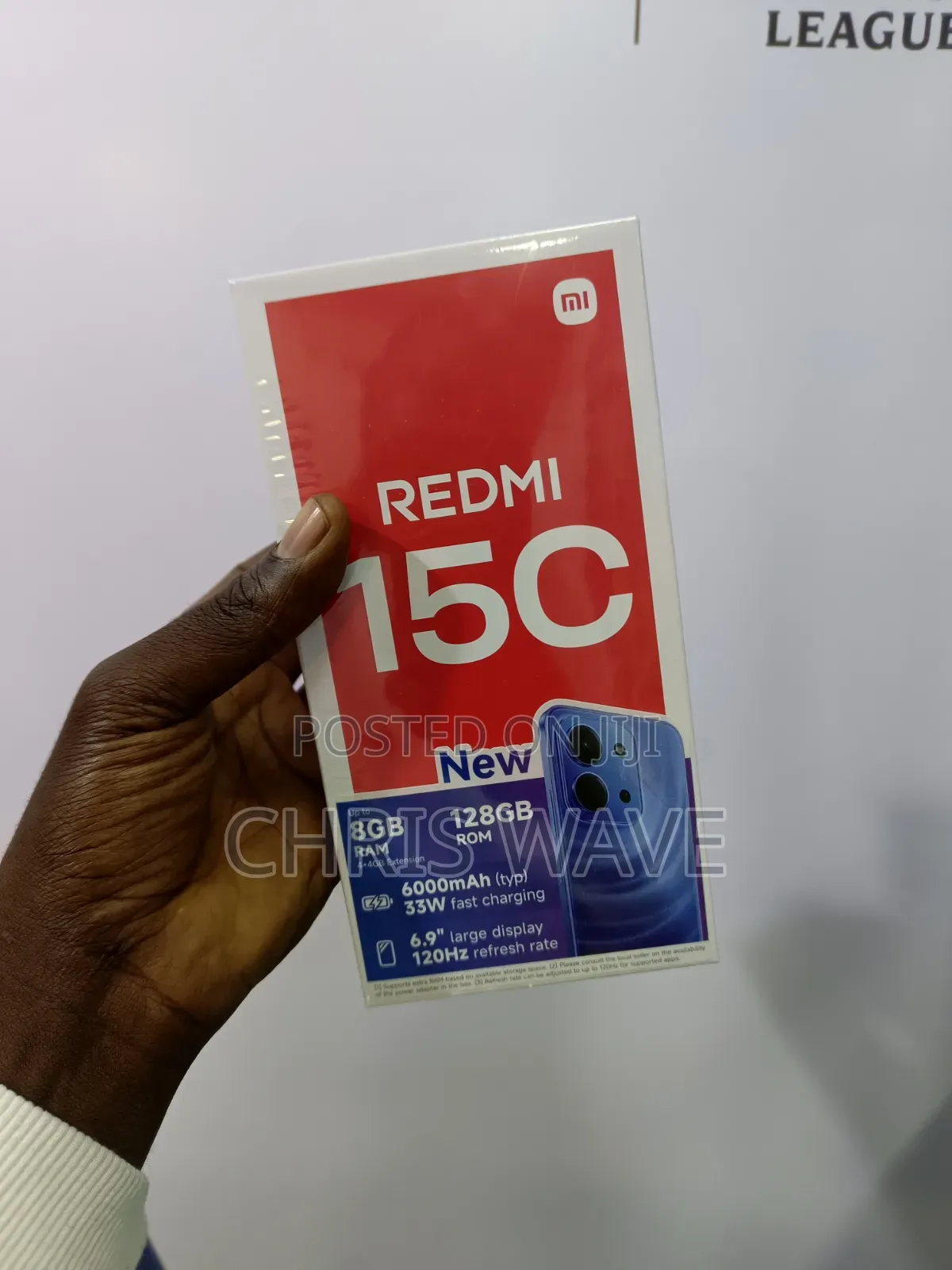 New Xiaomi Redmi 15C 4G 128 GB Red