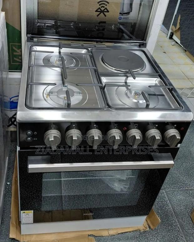 Haier 60×60 Cooker Featuring Gas Safety Sensor 3gas+1 Electric