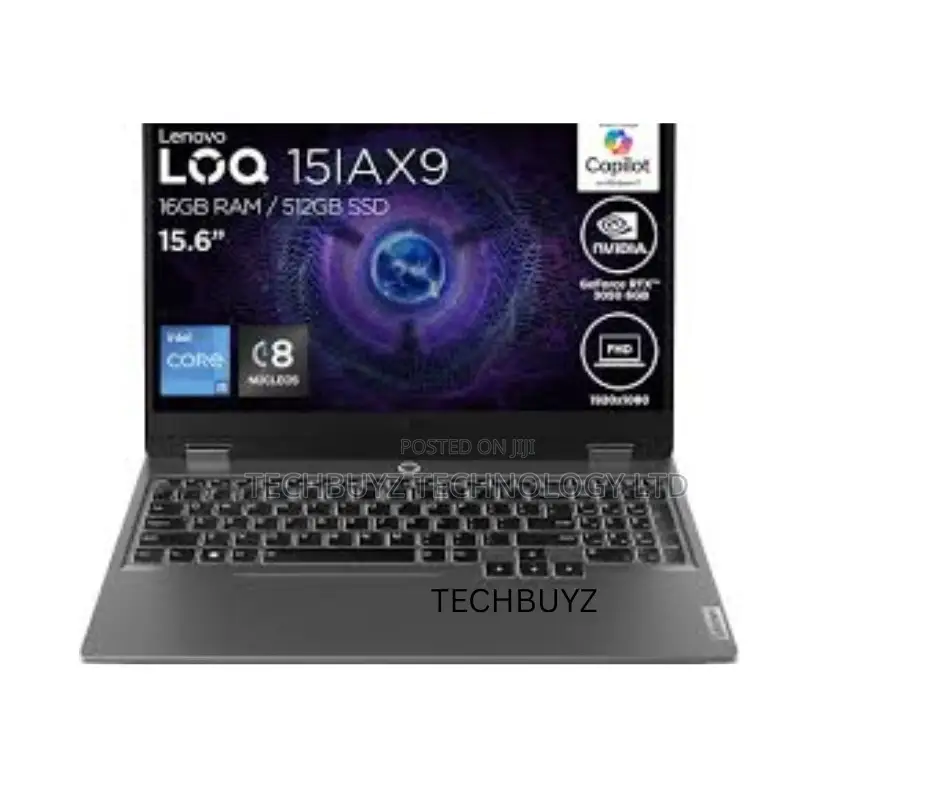 New Laptop Lenovo LOQ 15ARP9 16GB Intel Core i5 SSD 512GB