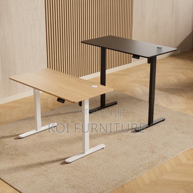 Office Desk; 1.4 Meters Premium Electric Adjustable Stitching Desk - thumbnail 7