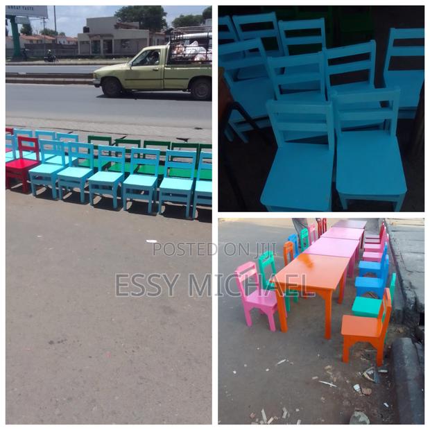 Kindergarten Tables And Chairs - thumbnail 2