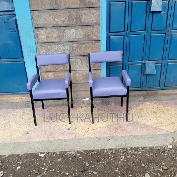Purple Carina Chairs With Armrest - thumbnail 2