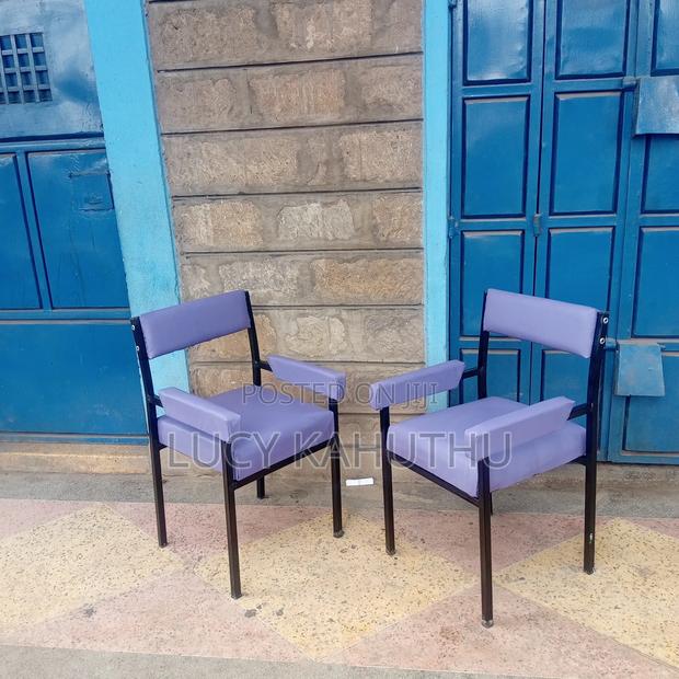 Purple Carina Chairs With Armrest - thumbnail 3