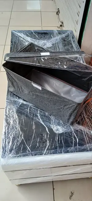 Foldable Clothes Storage Bag Laundry Bin Closet Organizer