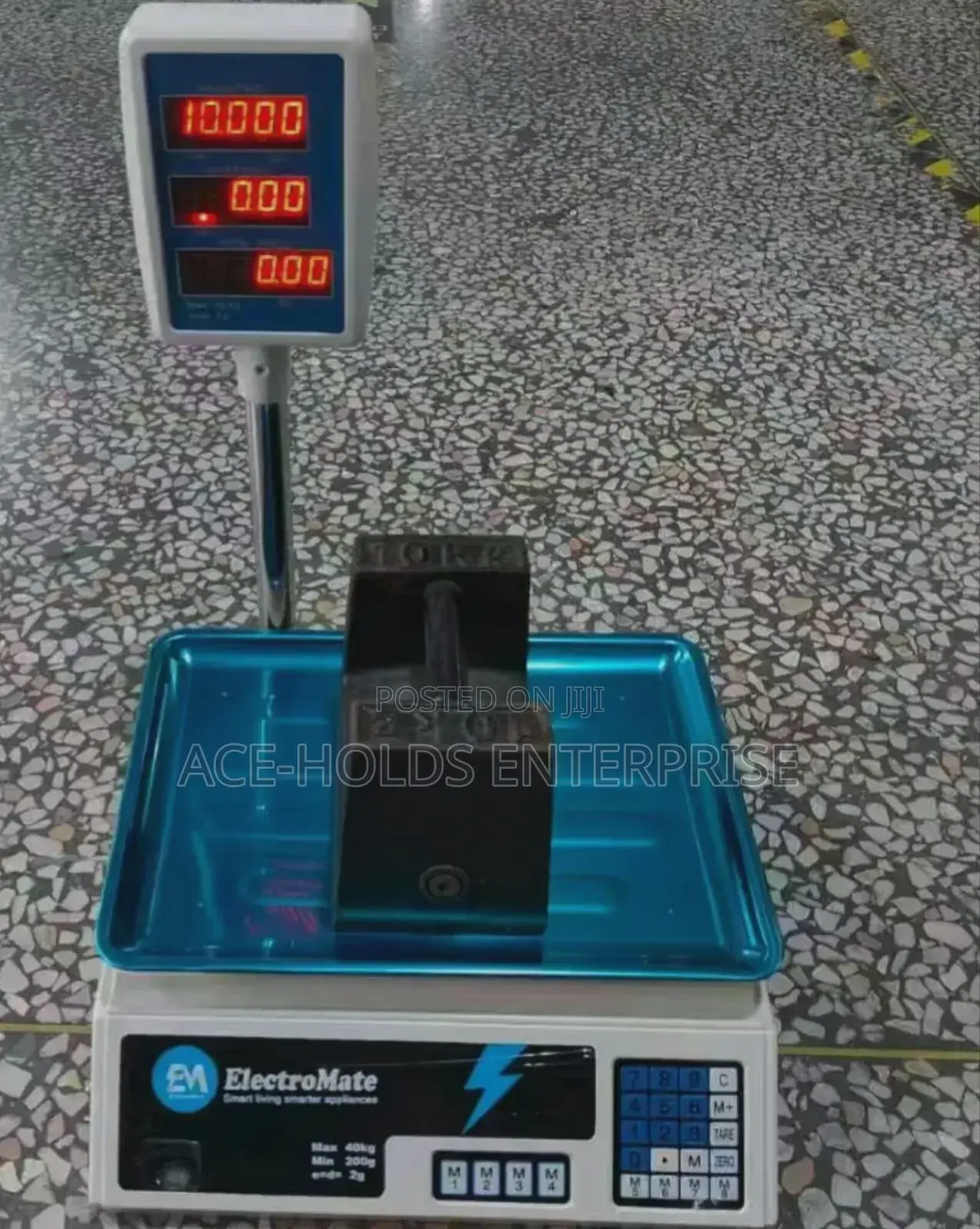 40kgs - Electromate Digital Computing Weighting Arm Scale
