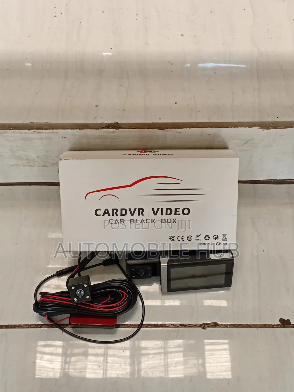 3-in-1 Car DVR Dash Cam | Front, Interior Rear Camera