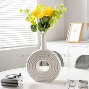White Ceramic Vase