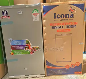 90 Litres Icona Single Door Fridge - With Lock