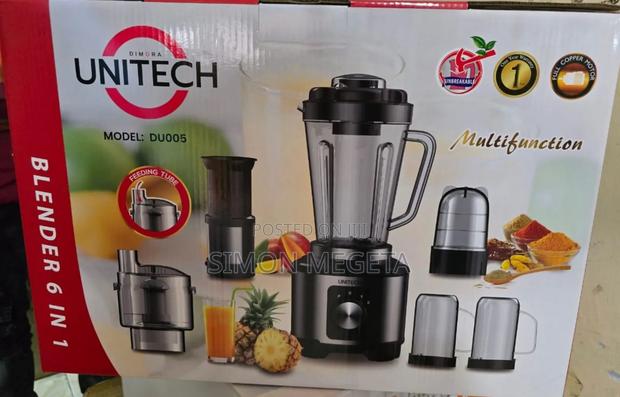 Unitech 6 in 1 Food Processor Blender