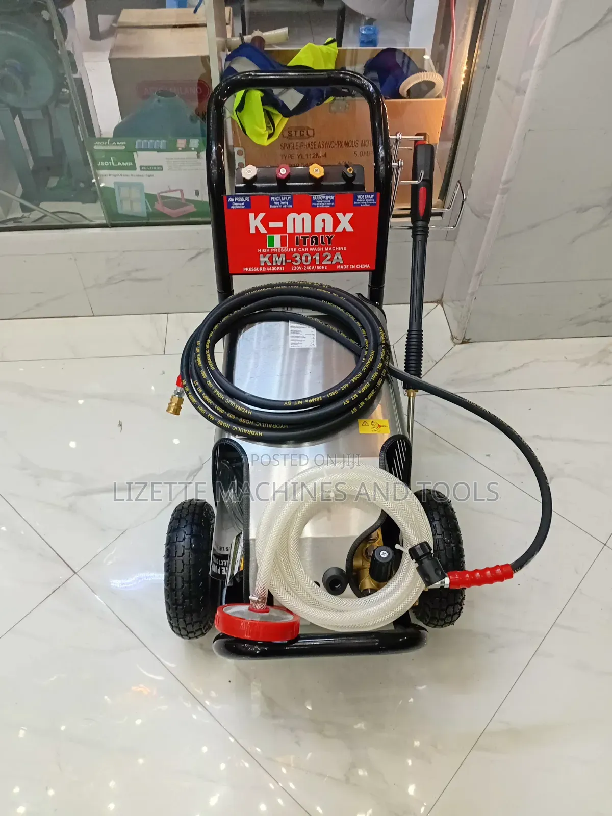 4400psi K-Max High Pressure Carwash Machine/ Pressure Washer