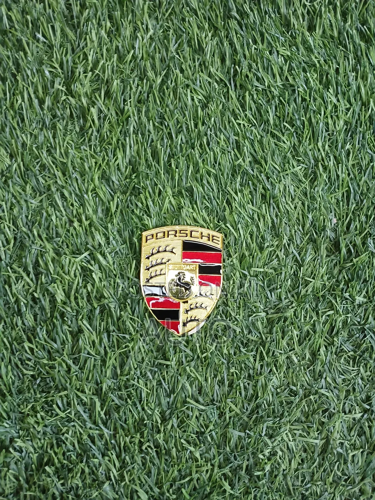 Porsche Car Emblem Badge – Premium Crest Logo for Hood