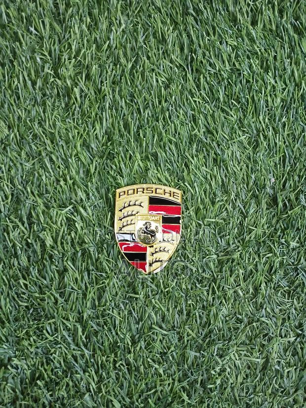 Porsche Car Emblem Badge – Premium Crest Logo for Hood