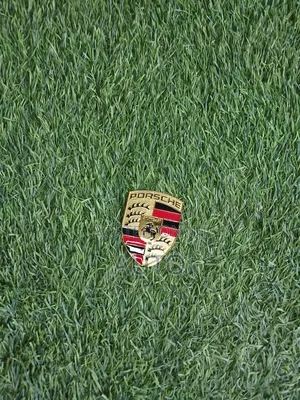 Porsche Car Emblem Badge – Premium Crest Logo for Hood