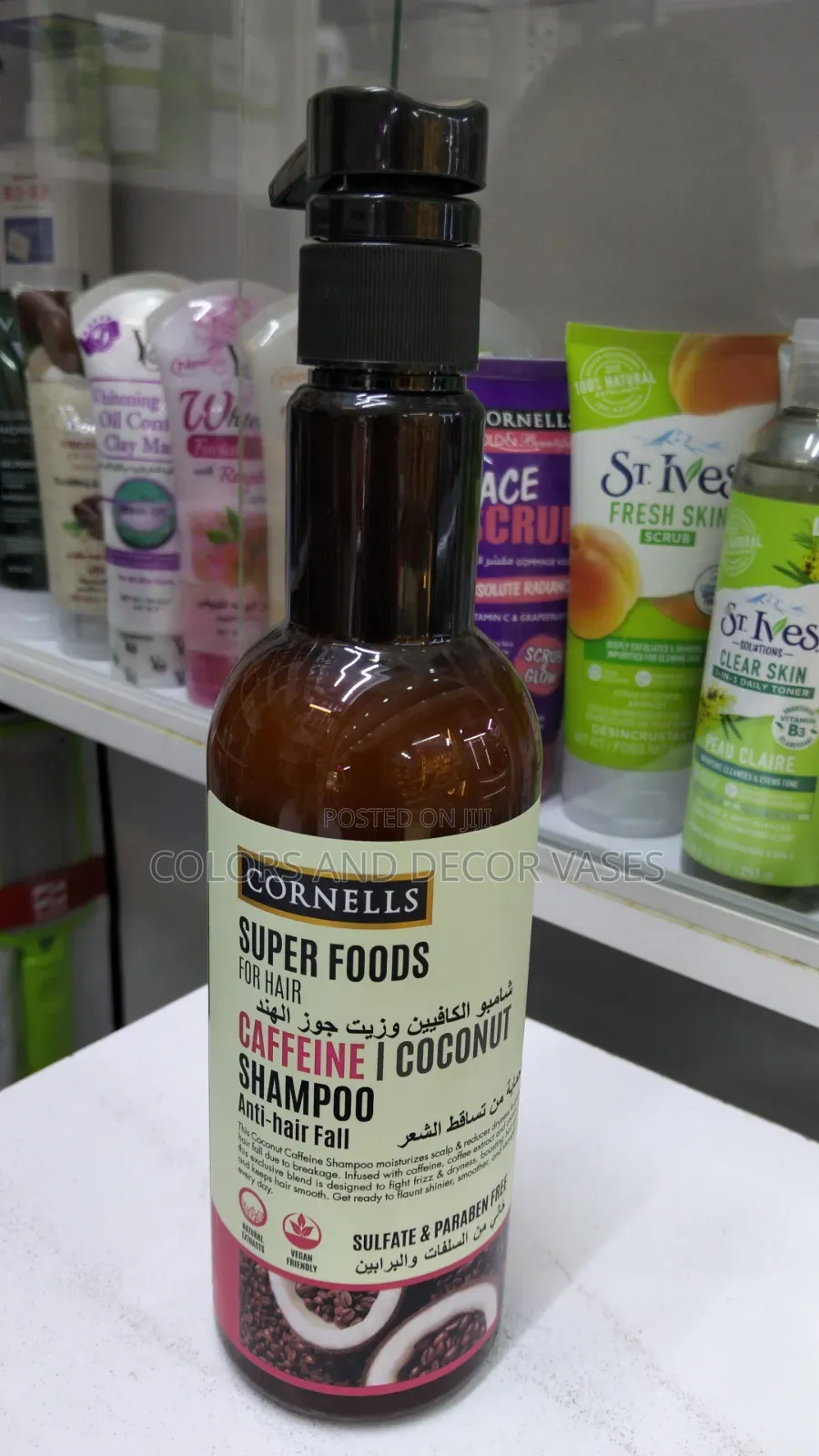 Caffeine and Coconut Shampoo
