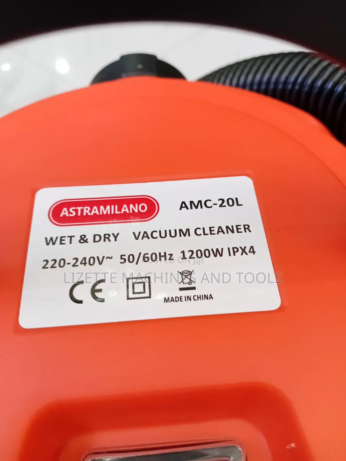 20l Astramilano Wet and Dry Vacuum Cleaner 1200w
