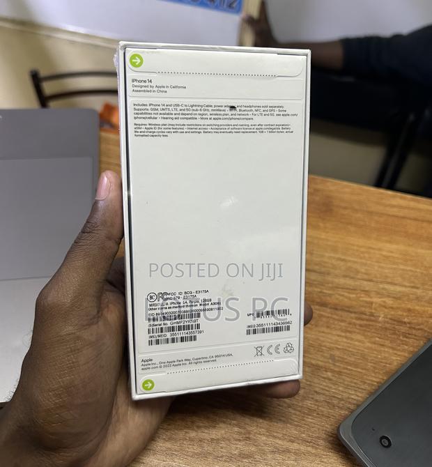 New Apple iPhone 14 128 GB Purple - thumbnail 2