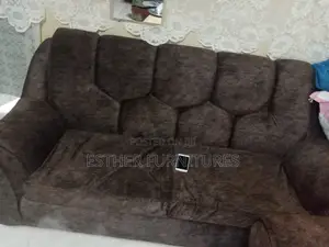 Brown Permanent Sofa Seat