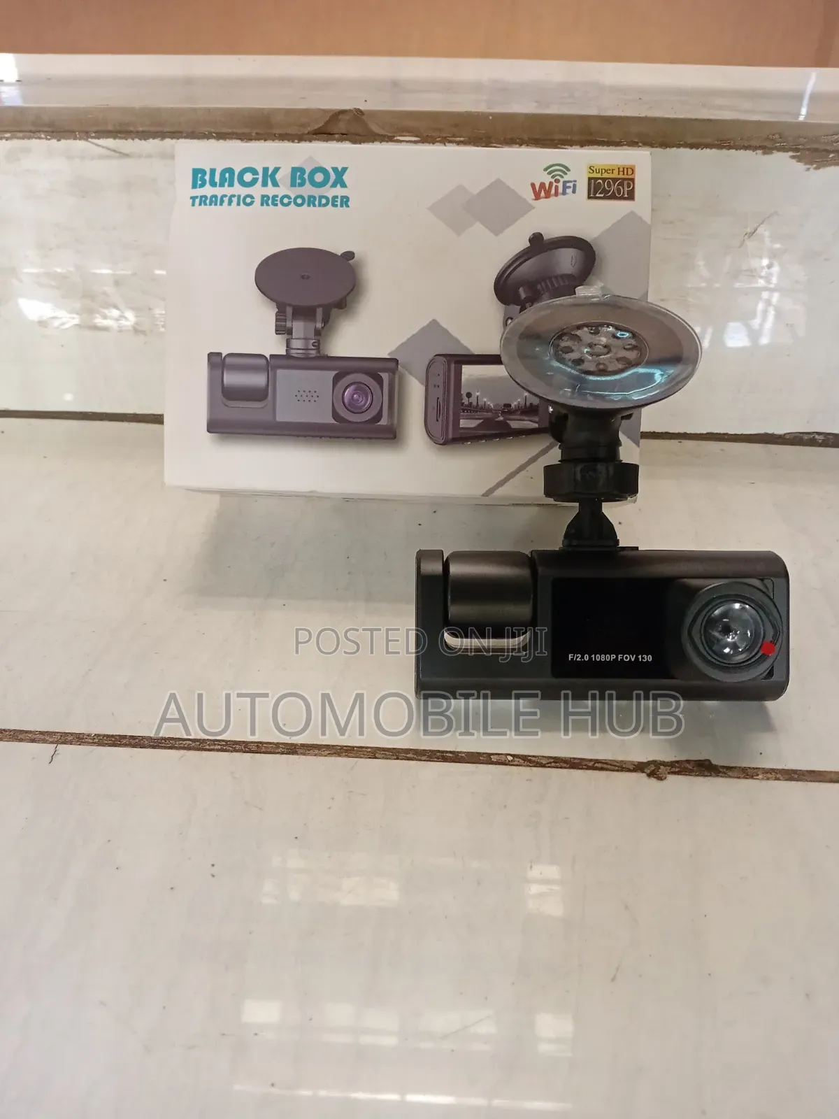 Car Black Box Dash Cam With Wifi – Full Hd Night Vision Recorder
