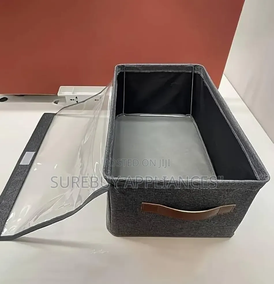 Foldable Clothes Storage Bag Laundry Bin Closet Organizer