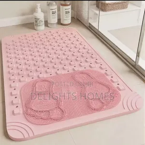 *Bathroom Antislip Mats With Scrubber and Pumice Stone