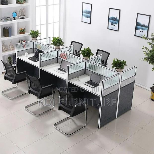Office Workstation; Six Users MDF Office Business Workstation - thumbnail 6