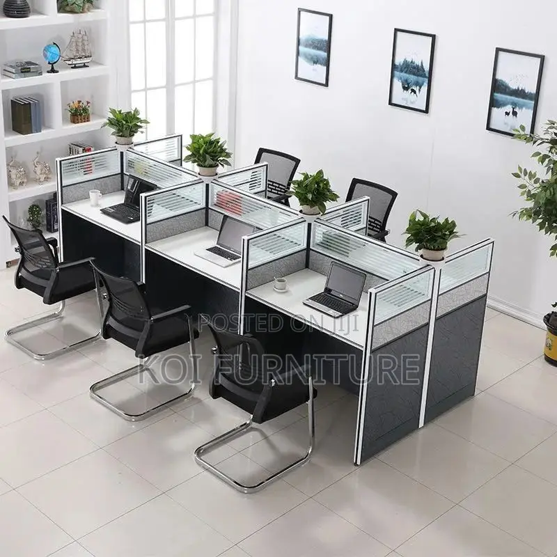 Office Workstation; Six Users MDF Office Business Workstation