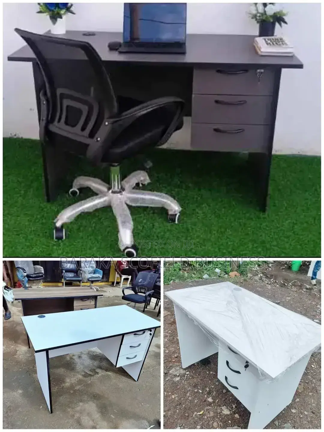 Generic High Quality Study Deskand Mesh Chair Set