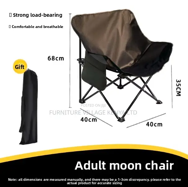 Outdoor Chair; Foldable Metal Chair Outdoor Camping Chair