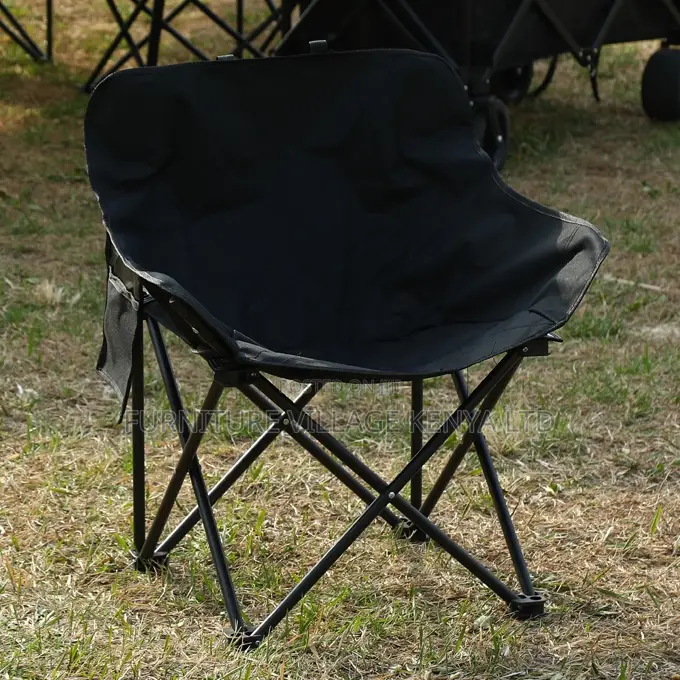 Outdoor Chair; Foldable Metal Chair Outdoor Camping Chair