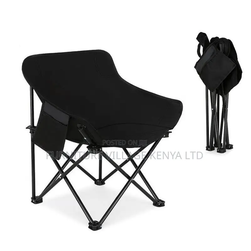 Outdoor Chair; Foldable Metal Chair Outdoor Camping Chair