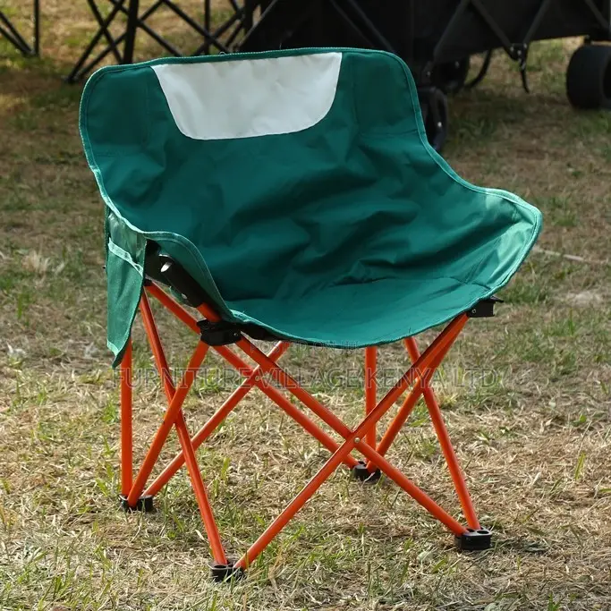 Outdoor Chair; Foldable Metal Chair Outdoor Camping Chair