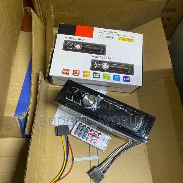 606 Digital Mp3 Player – Car Fm Radio Stereo Audio System