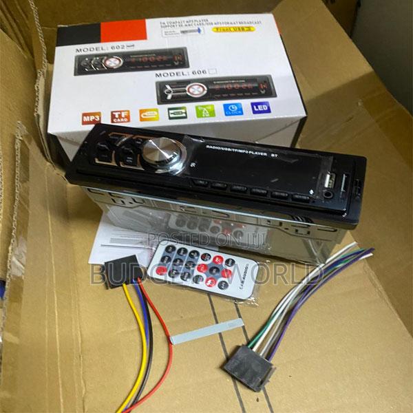 606 Car Stereo – Mp3/Fm Radio 1 Din Audio Player