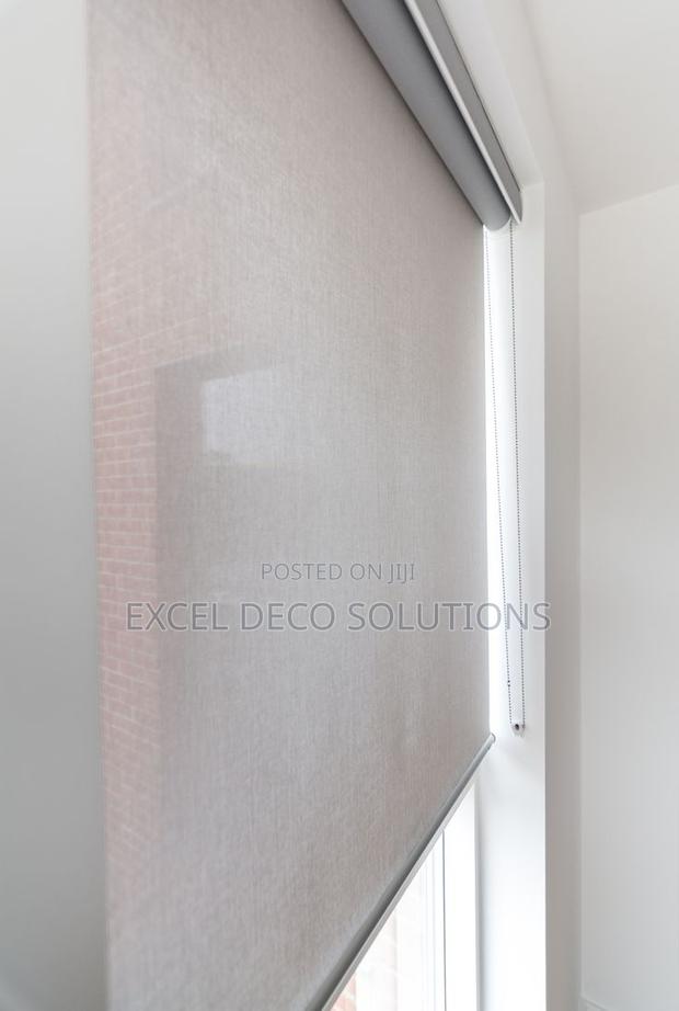 Sunscreen Roller Blinds for Office, Home and Window Use