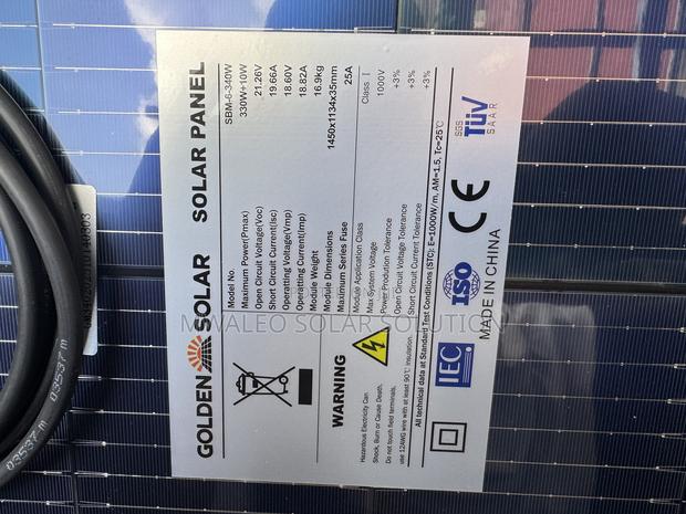 18v 330watts Solar Panel - thumbnail 2