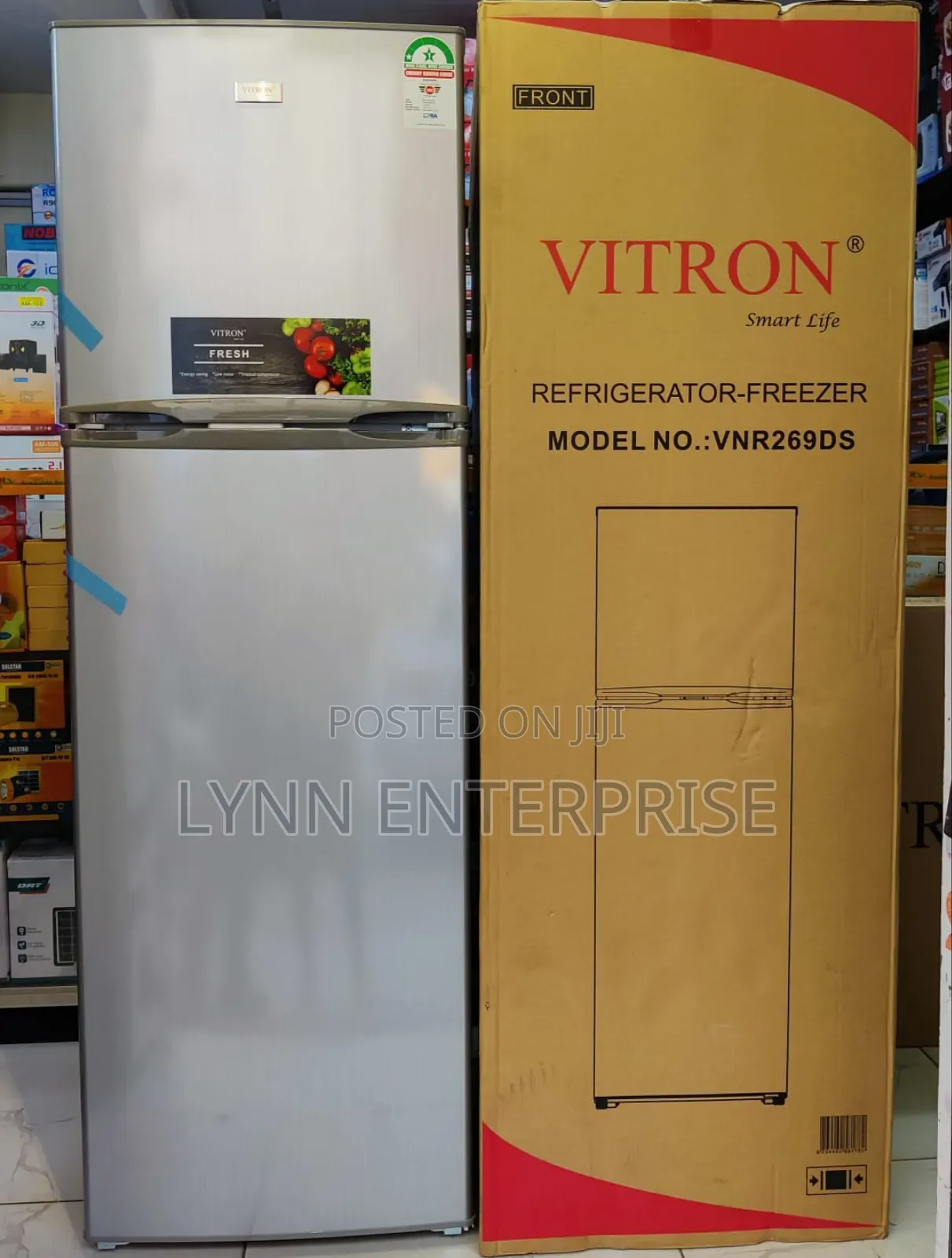 *Vitron 269litres Refrigerator No Frost