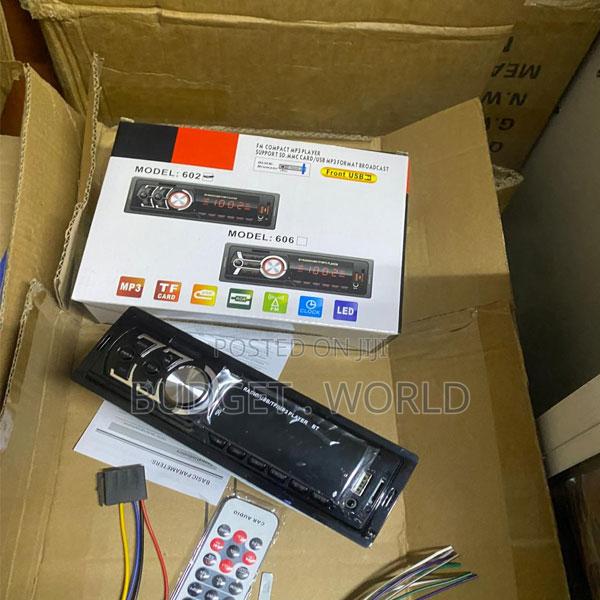 606 Car Mp3 Player – Digital Fm Radio With Usb Support