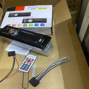 606 Stereo Car Radio – 1 Din Mp3 Audio System