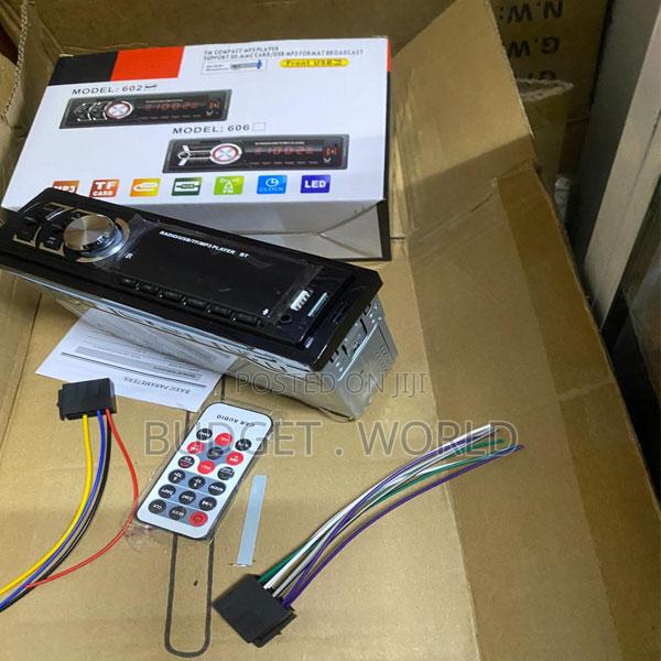 606 Stereo Car Radio – 1 Din Mp3 Audio System