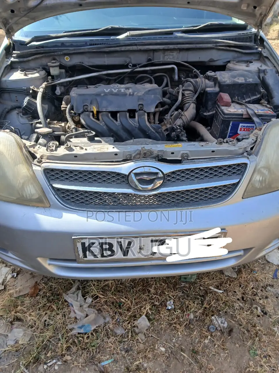 Toyota Corolla Fielder 2006 Silver