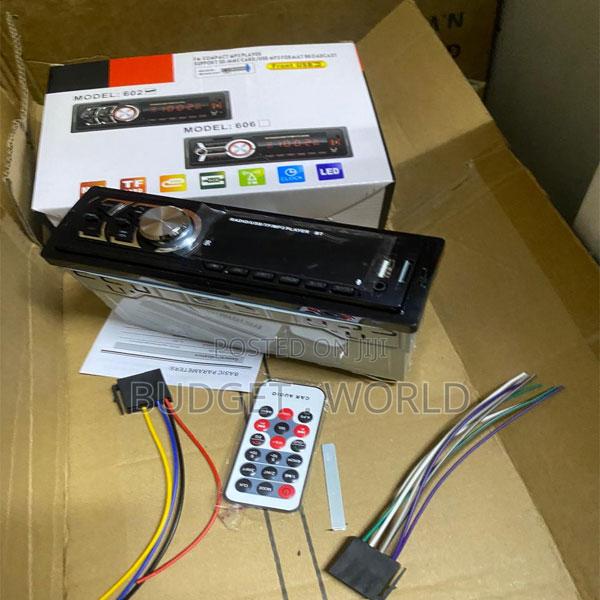 606 Digital Car Radio – High Quality Stereo Sound Player