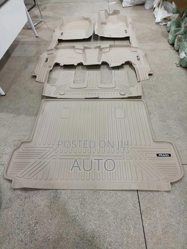 Toyota Land Cruiser Prado Fj150 5d Floor Mats+Boot Mat –Full Set Beige