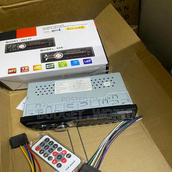 606 Car Radio Mp3 Player – Easy Install 1 Din Stereo