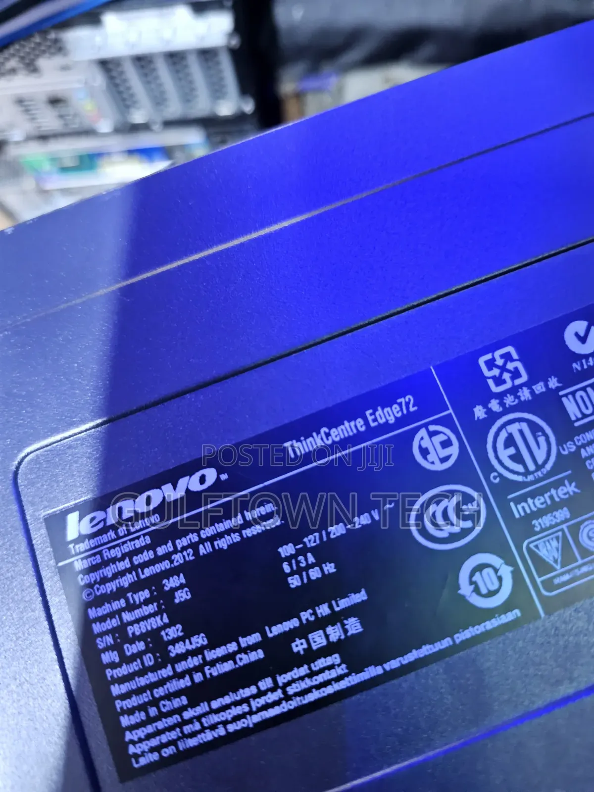Desktop Computer Lenovo ThinkCentre M720 4GB Intel Core i3 HDD 160GB