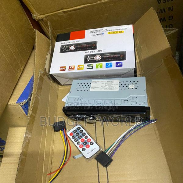 606 Mp3 Car Radio – Modern Design Stereo Player