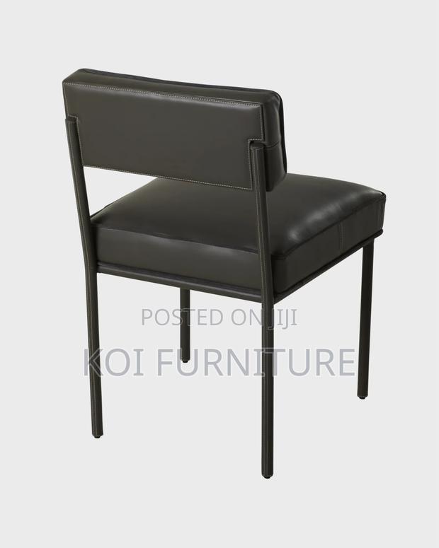 Office Chairs; Tosca Leather Cushioned Office Visitors Desk Chair - thumbnail 3