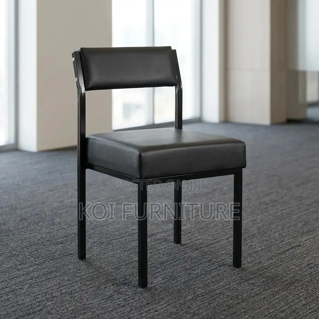 Office Chairs; Tosca Leather Cushioned Office Visitors Desk Chair