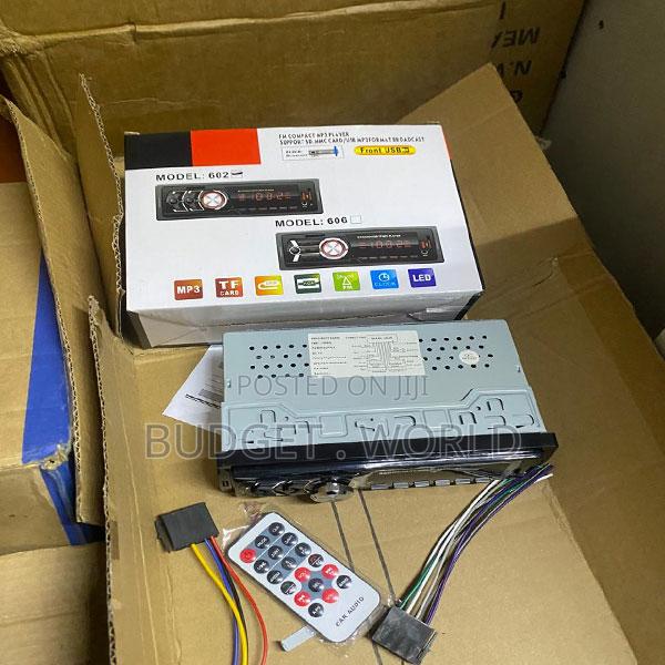 606 Mp3 Car Player – Durable and Efficient Stereo Unit