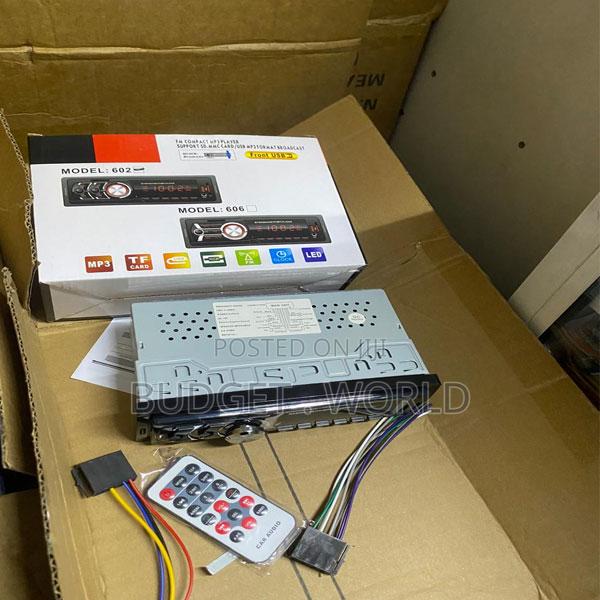 606 Fm Stereo Radio – Mp3 Player for Cars 1 Din